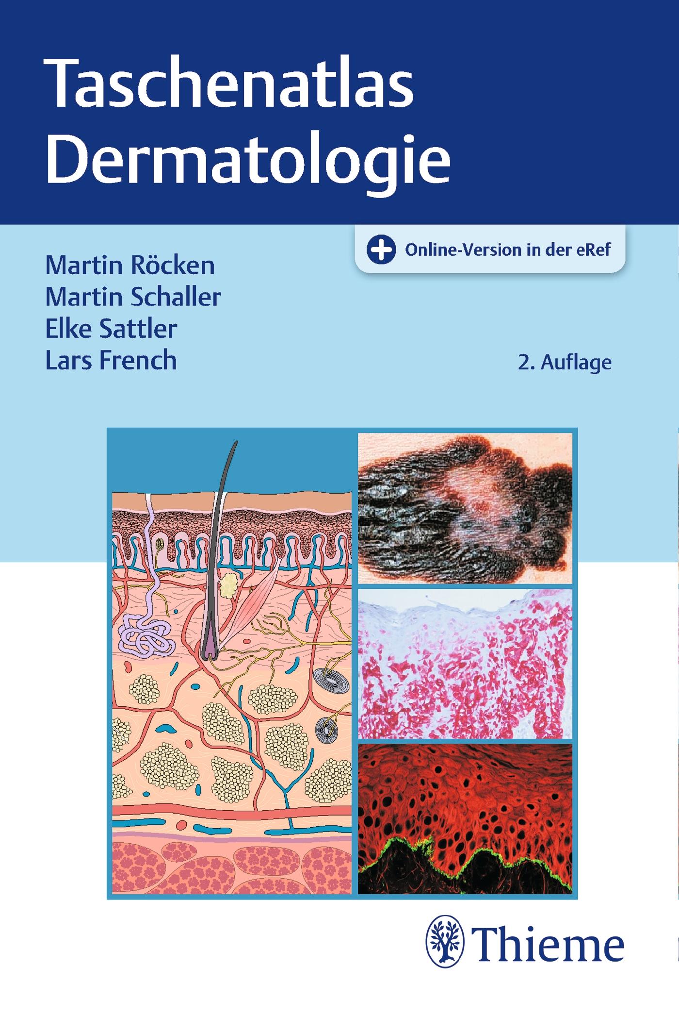 Vorderes Coverbild Taschenatlas Dermatologie