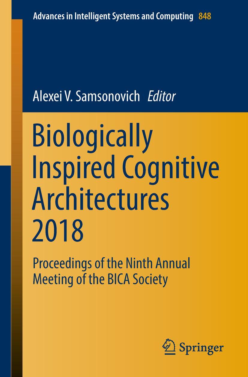 Vorderes Coverbild Biologically Inspired Cognitive Architectures 2018