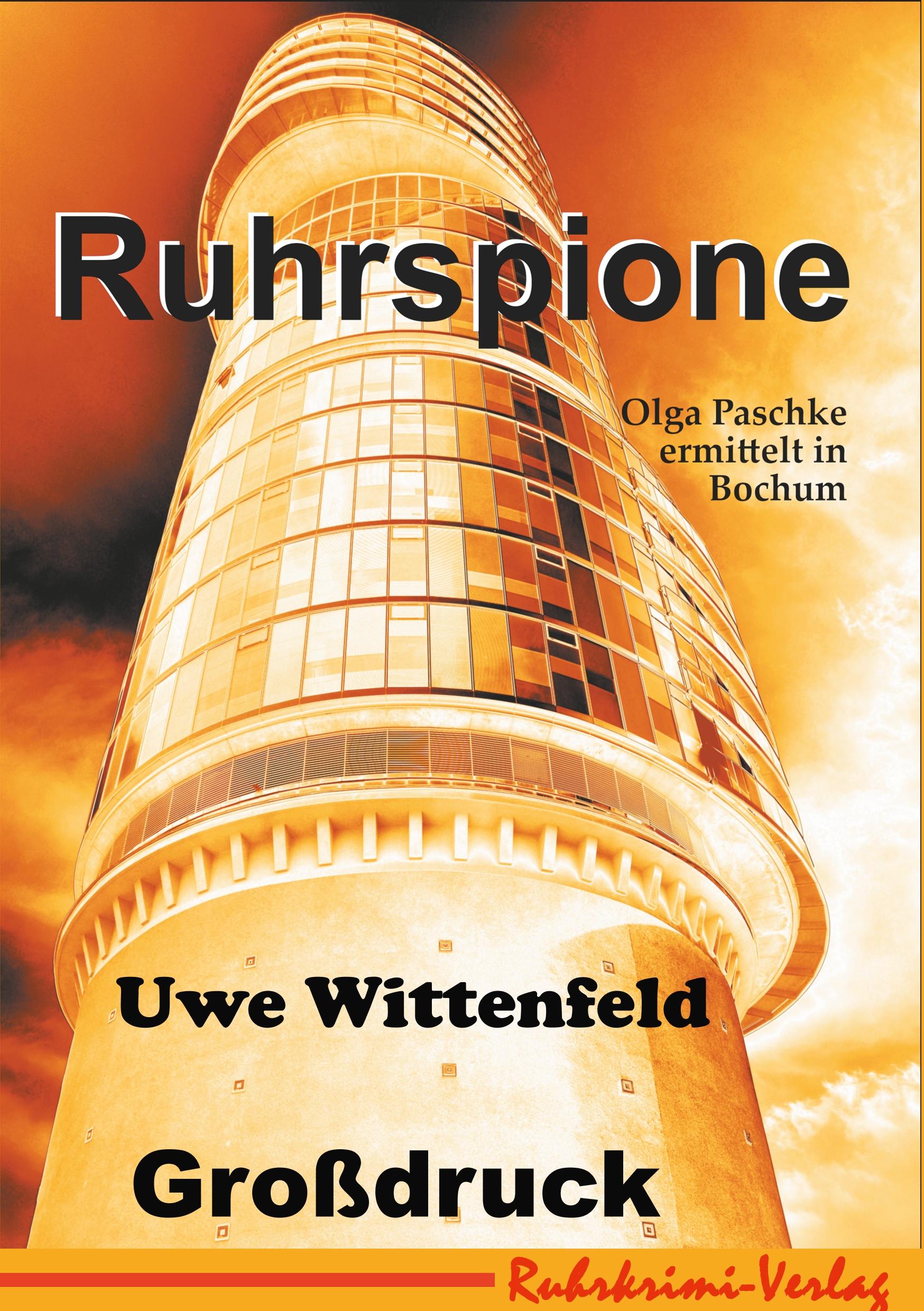 Vorderes Coverbild Ruhrspione Großdruck