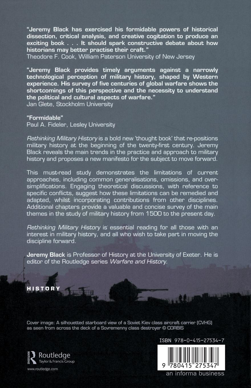 Rückseitencover Rethinking Military History