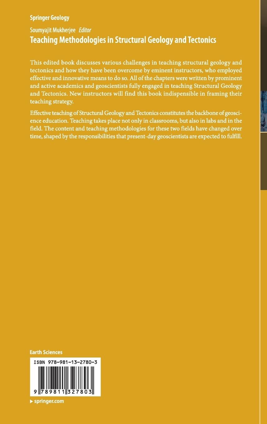 Rückseitencover Teaching Methodologies in Structural Geology and Tectonics
