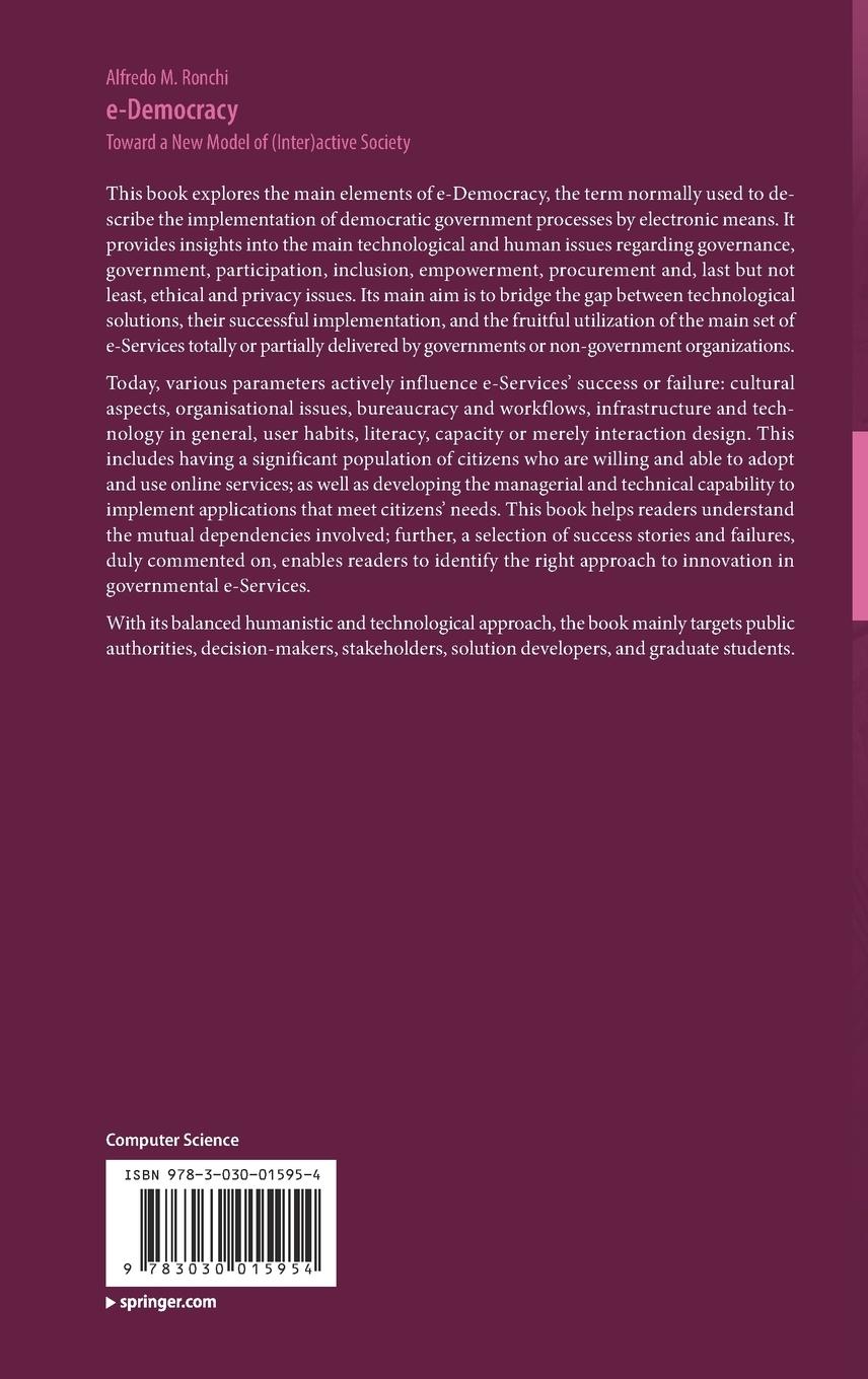 Rückseitencover e-Democracy