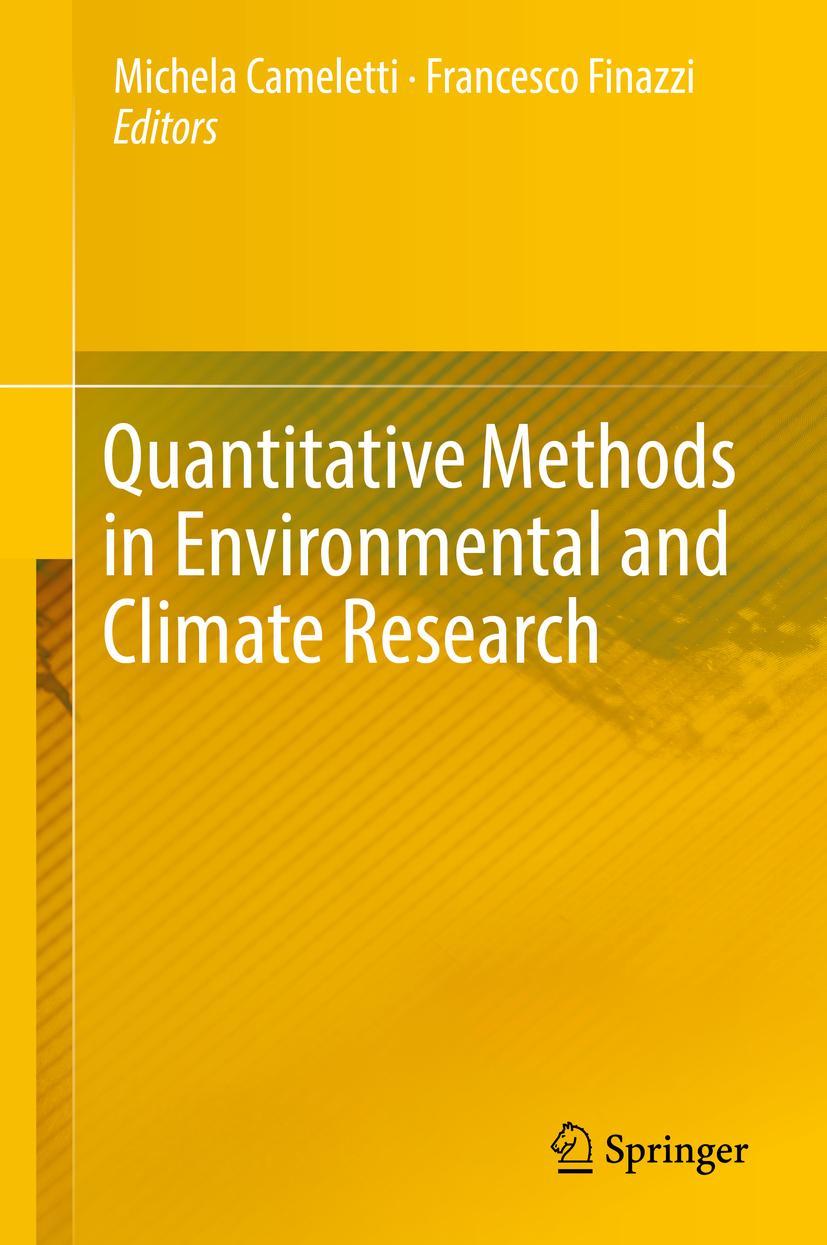 Vorderes Coverbild Quantitative Methods in Environmental and Climate Research