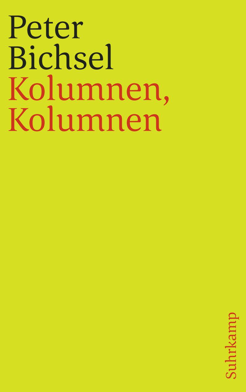 Vorderes Coverbild Kolumnen, Kolumnen