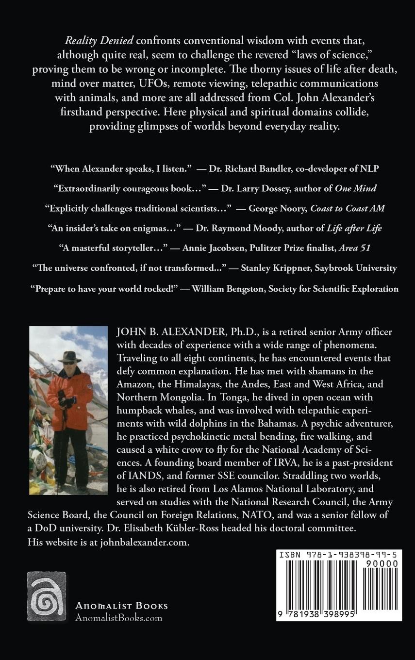 Rückseitencover REALITY DENIED