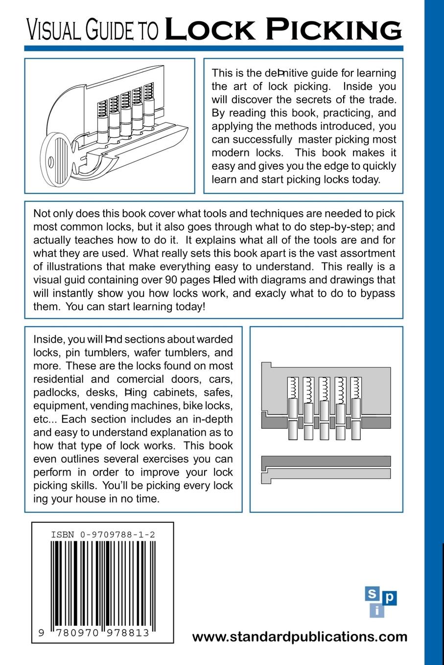 Rückseitencover Visual Guide to Lock Picking