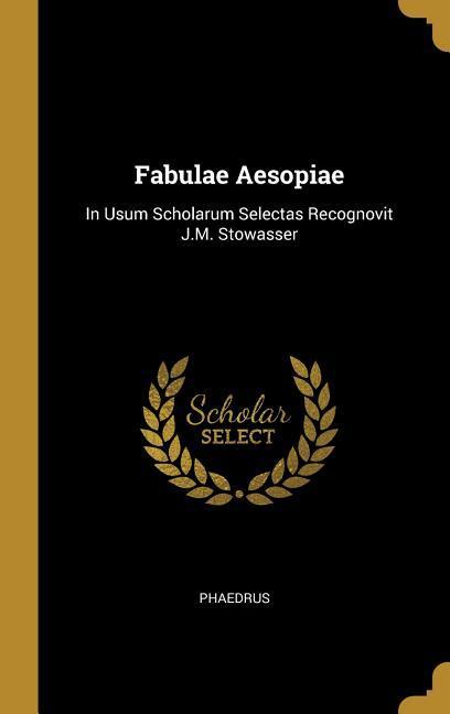 Vorderes Coverbild Fabulae Aesopiae