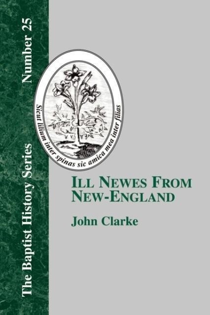Vorderes Coverbild Ill Newes From New-England