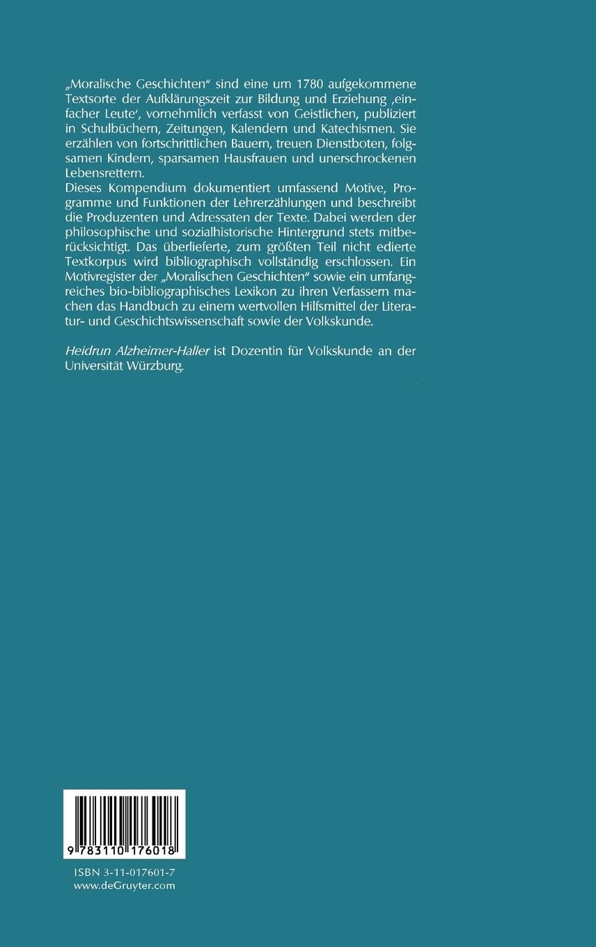 Rückseitencover Handbuch zur narrativen Volksaufklärung