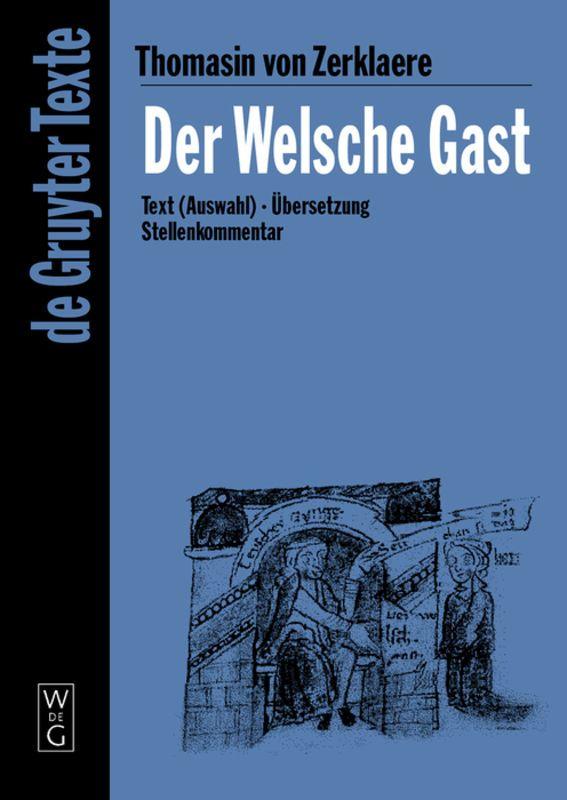 Vorderes Coverbild Der Welsche Gast