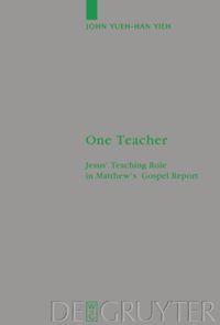 Vorderes Coverbild One Teacher