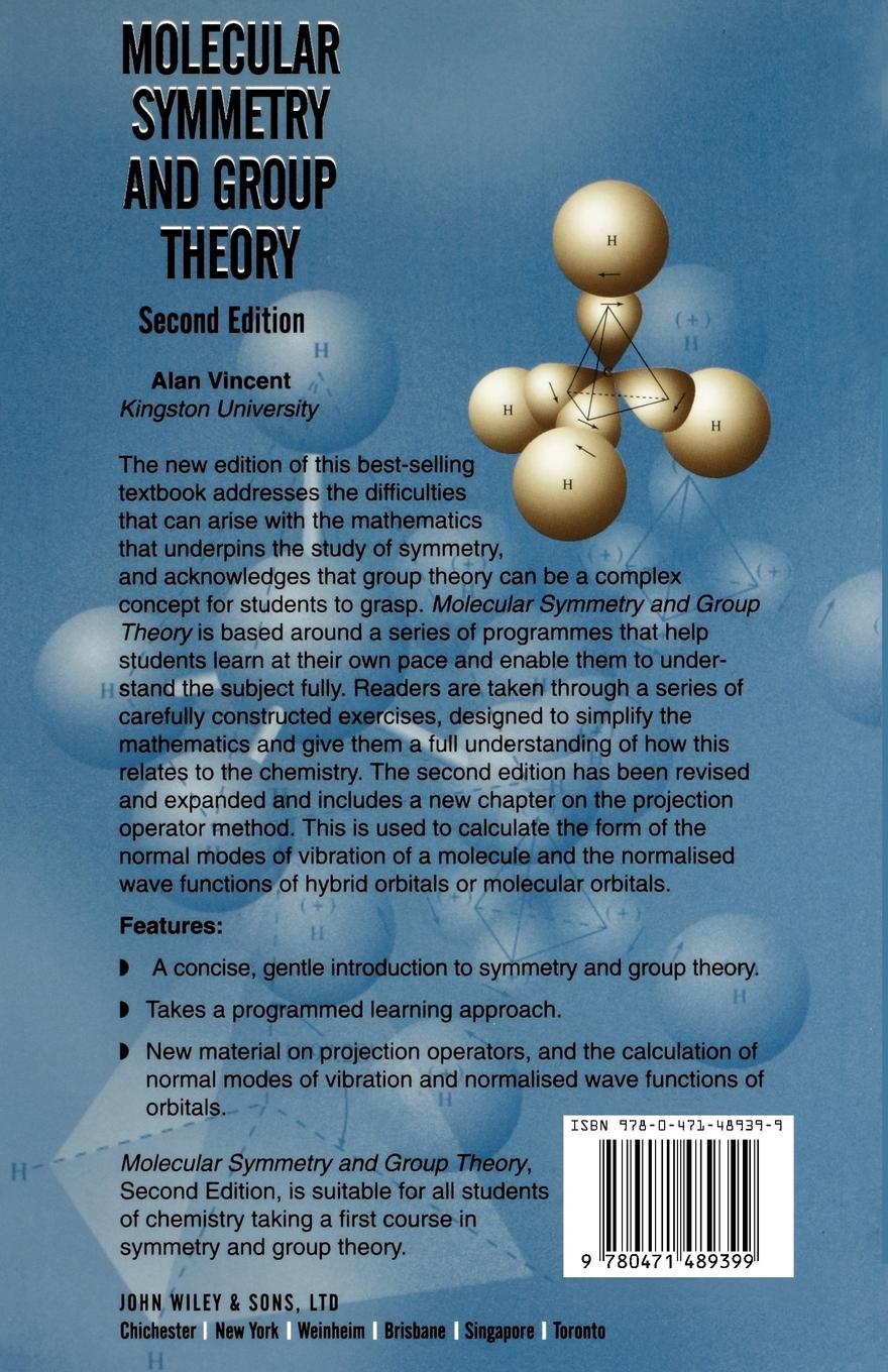 Rückseitencover Molecular Symmetry and Group Theory