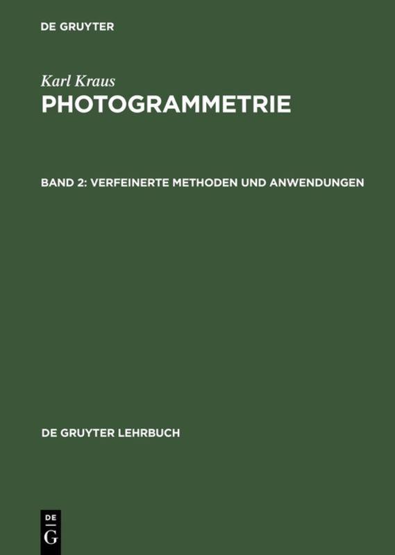 Vorderes Coverbild Verfeinerte Methoden und Anwendungen