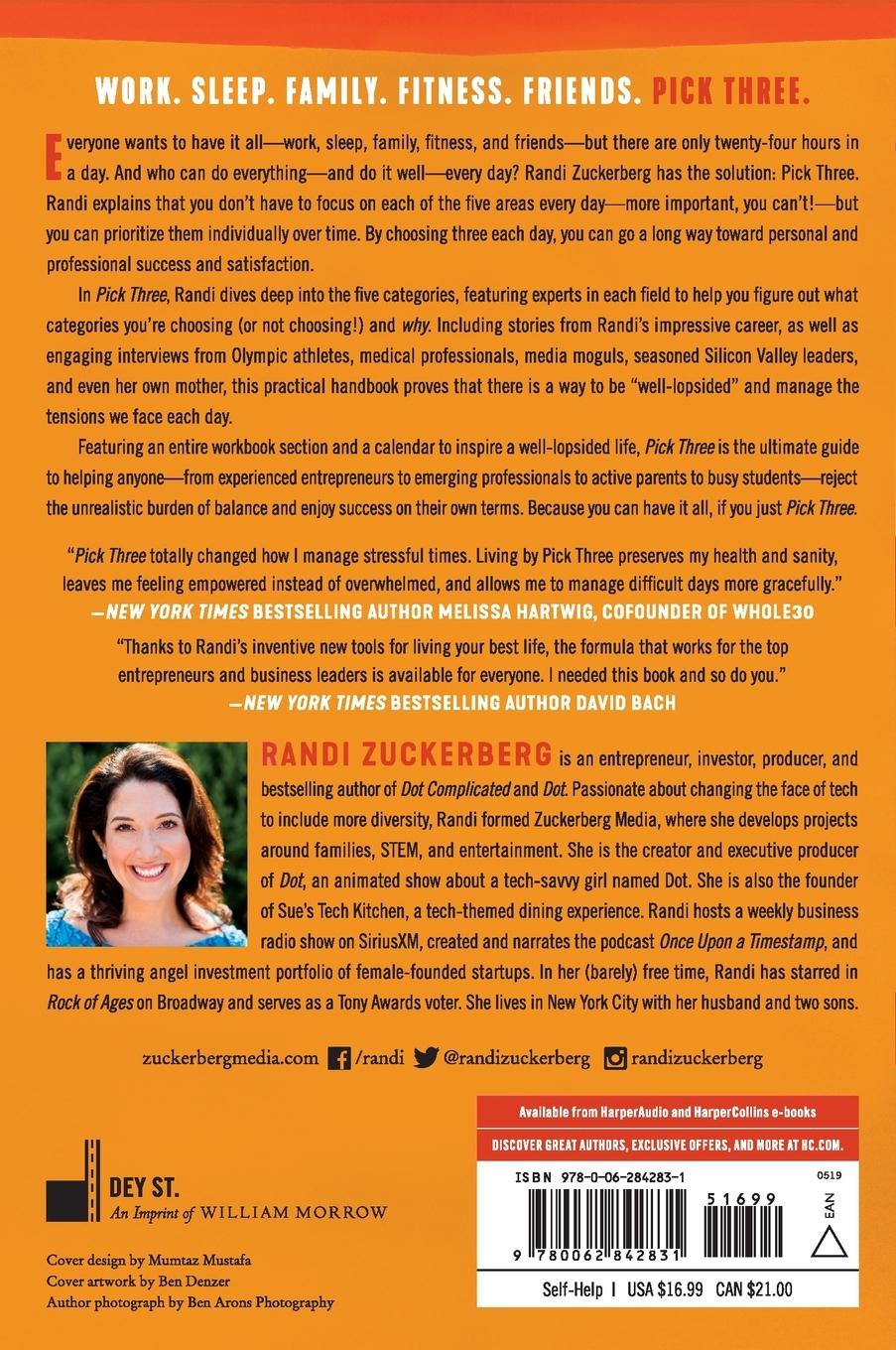 Rückseitencover Pick Three