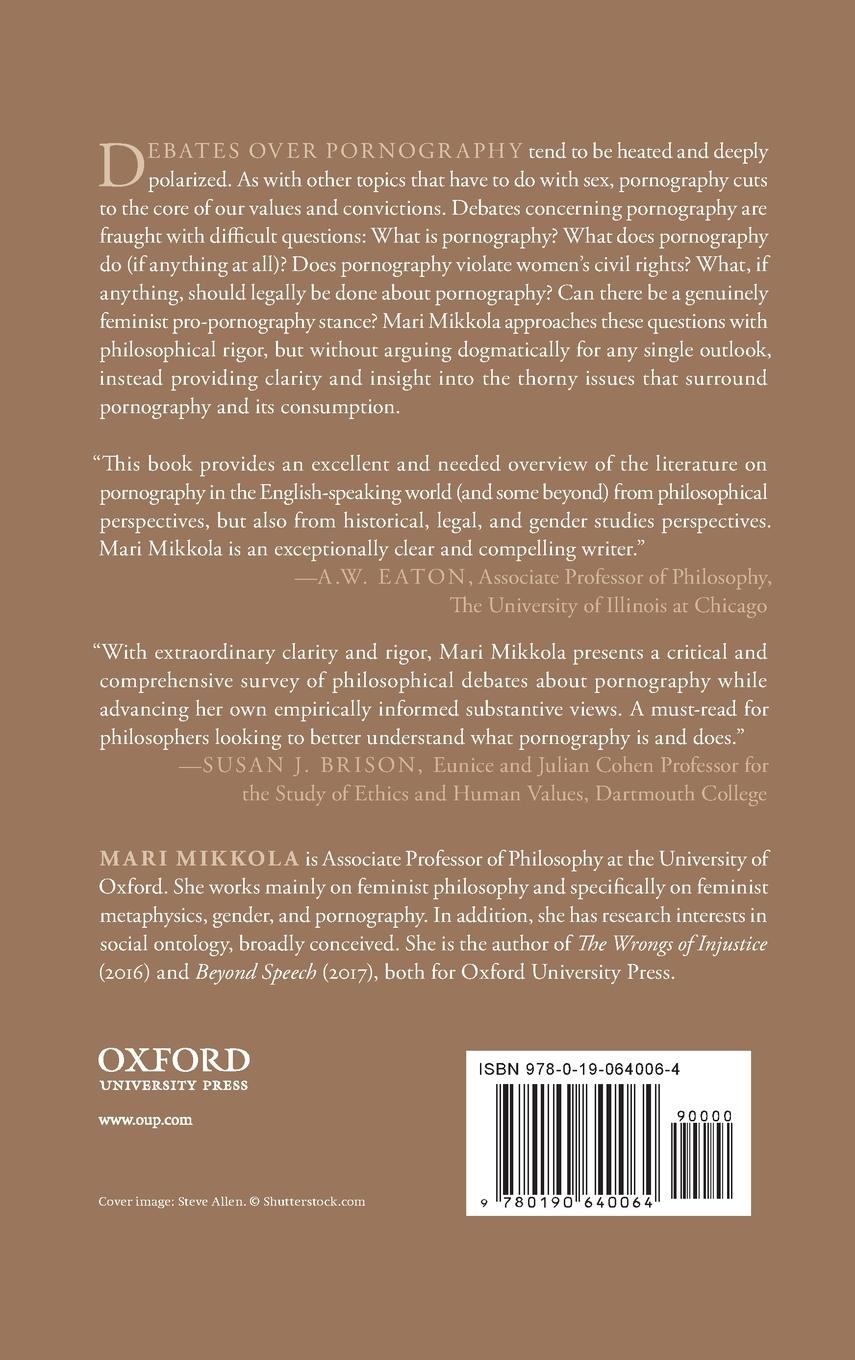 Rückseitencover Pornography