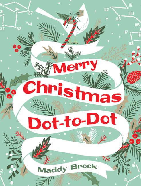 Vorderes Coverbild Merry Christmas Dot-To-Dot Coloring Book