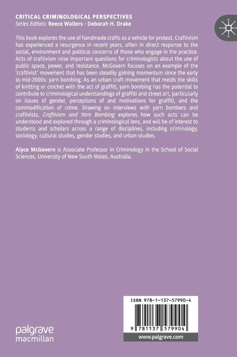 Rückseitencover Craftivism and Yarn Bombing