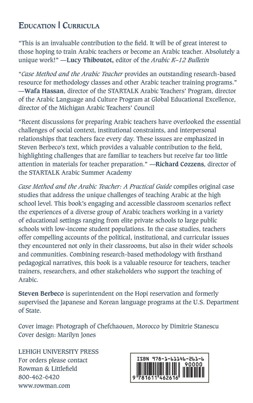 Rückseitencover Case Method and the Arabic Teacher
