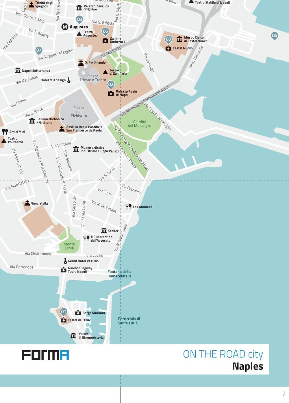 Vorderes Coverbild Naples: On the Road Architecture Guides