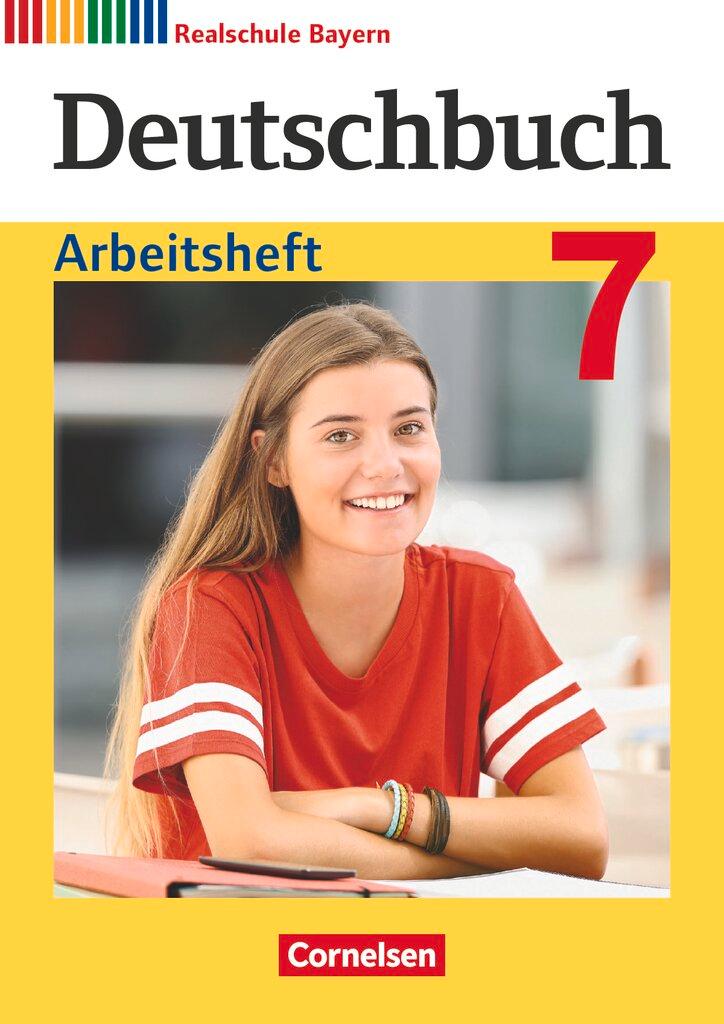 Vorderes Coverbild Deutschbuch 7. Jahrgangsstufe - Realschule Bayern   - Arbeitsheft mit Lösungen