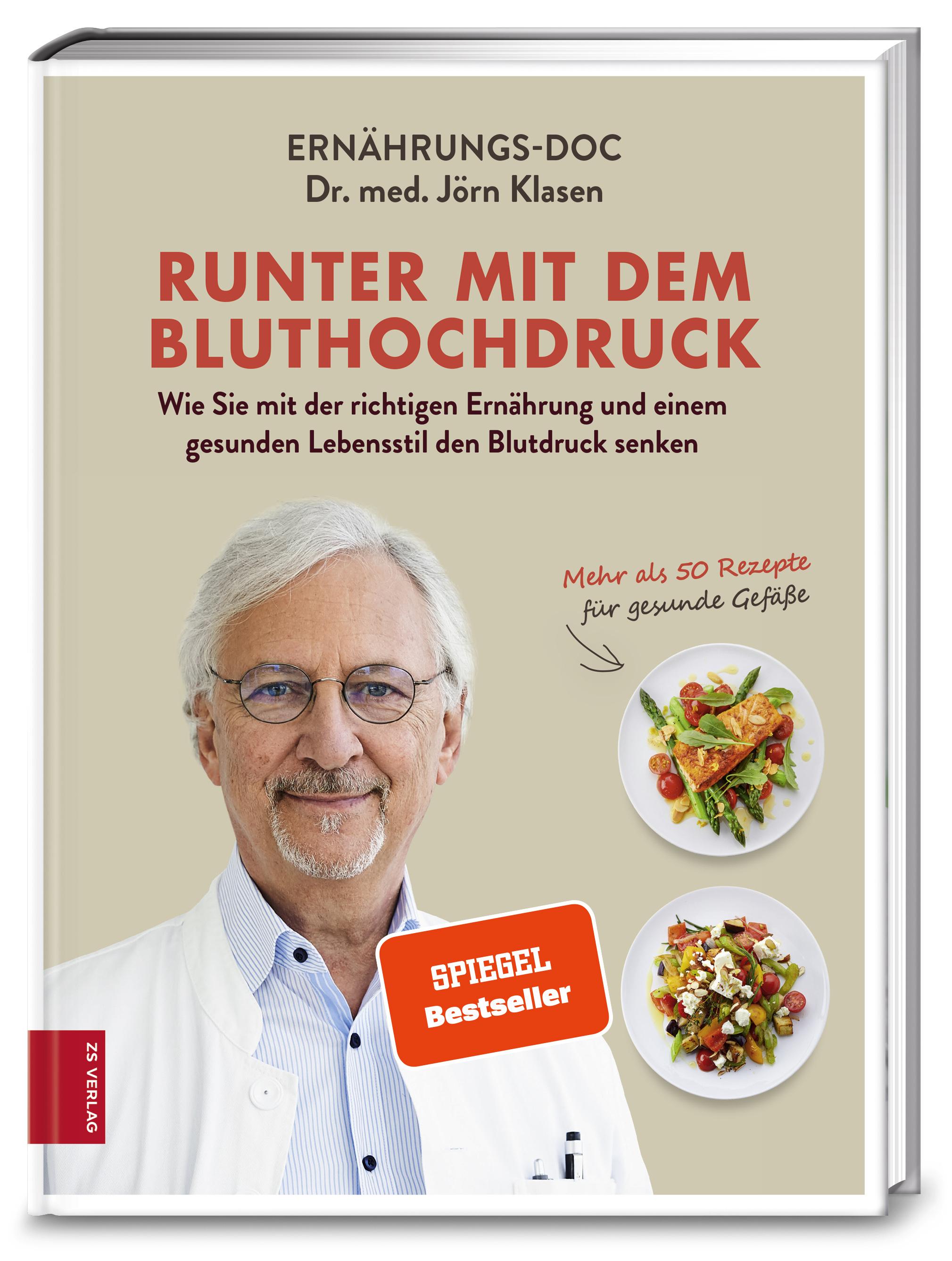 Vorderes Coverbild Runter mit dem Bluthochdruck