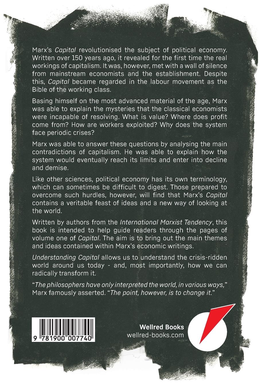 Rückseitencover Understanding Marx's Capital