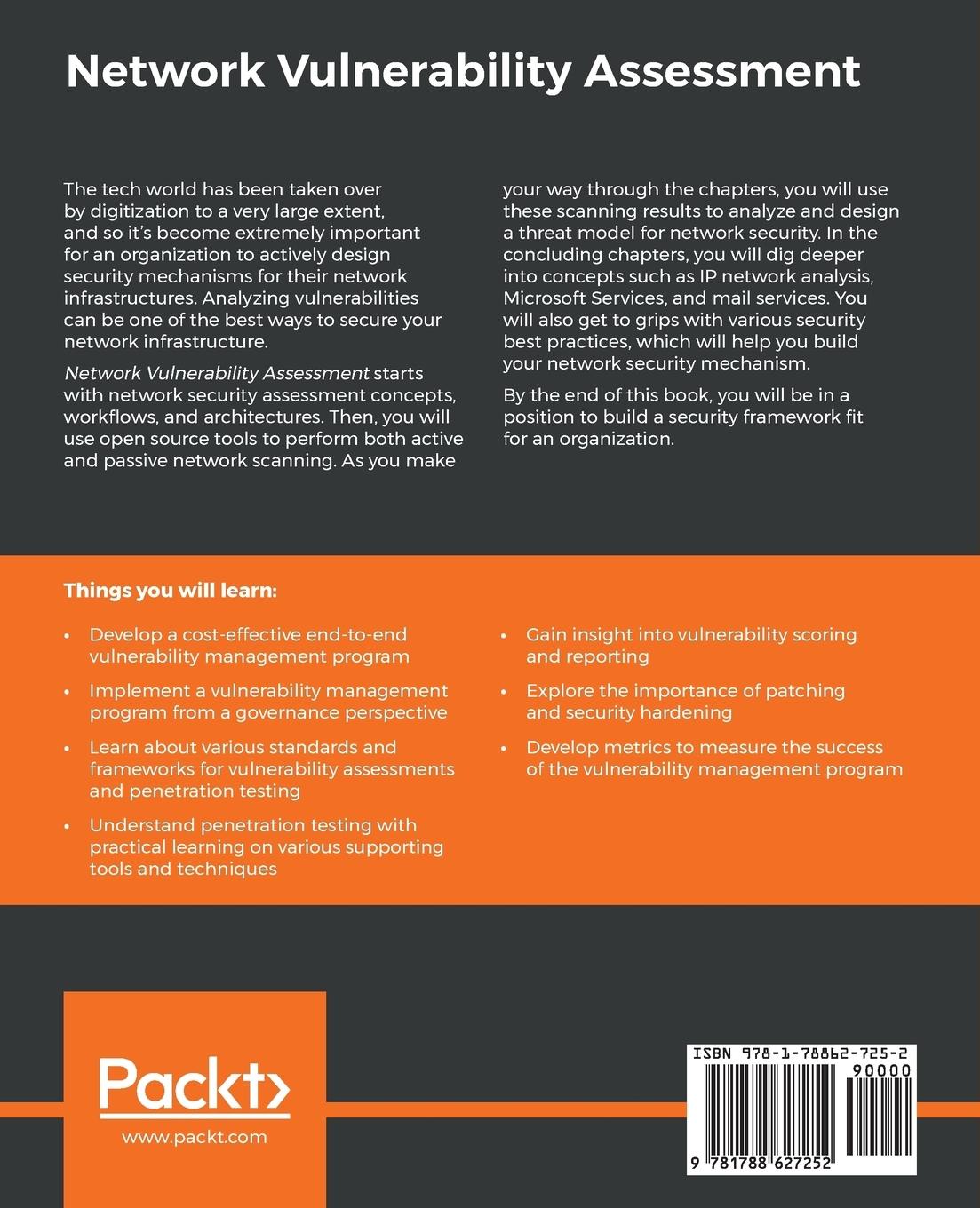 Rückseitencover Network Vulnerability Assessment