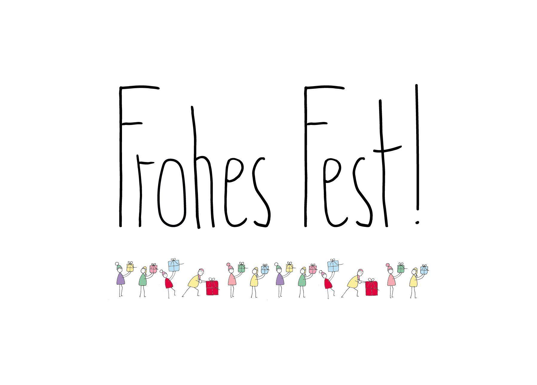 Beispielinhalt (Bild) 25 handgemachte Weihnachtskarten Teil 2