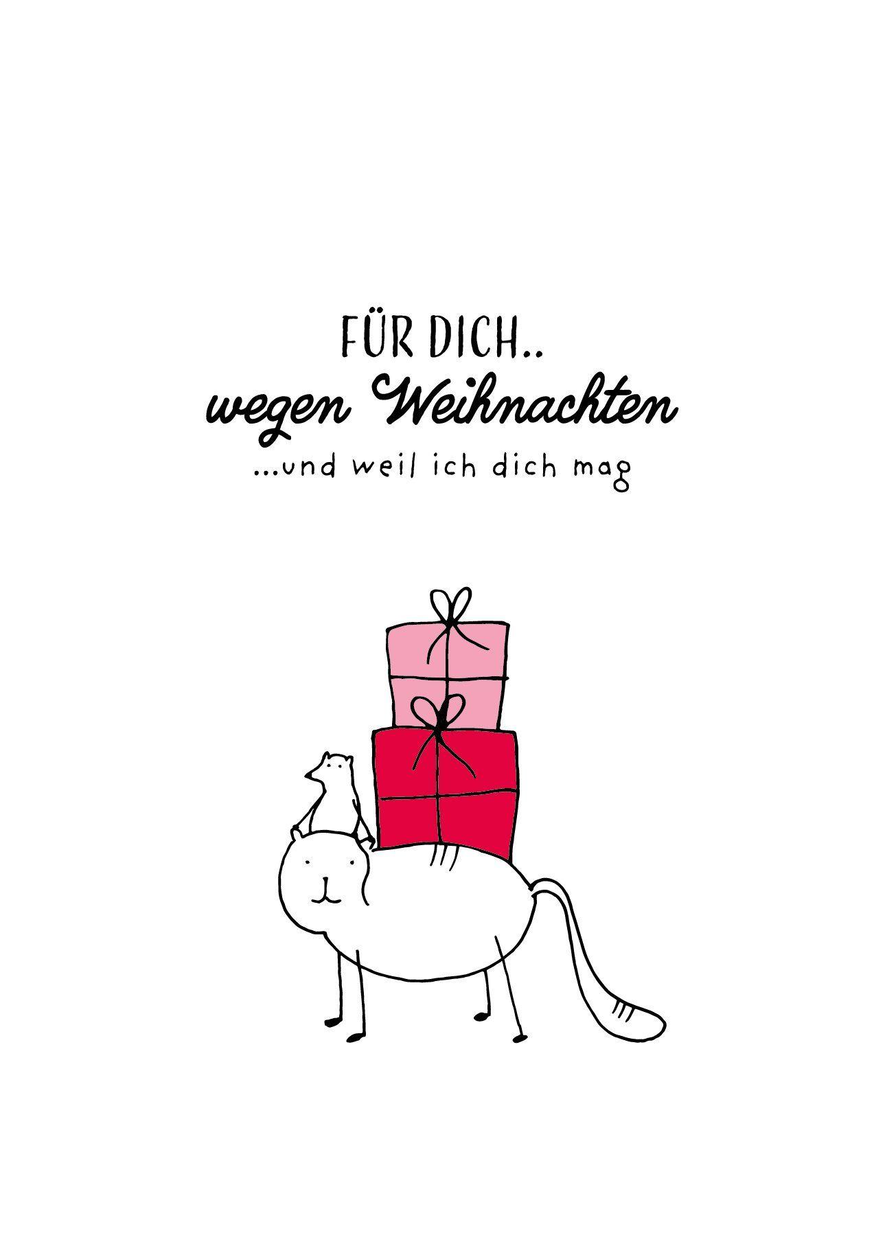 Beispielinhalt (Bild) 25 handgemachte Weihnachtskarten Teil 2
