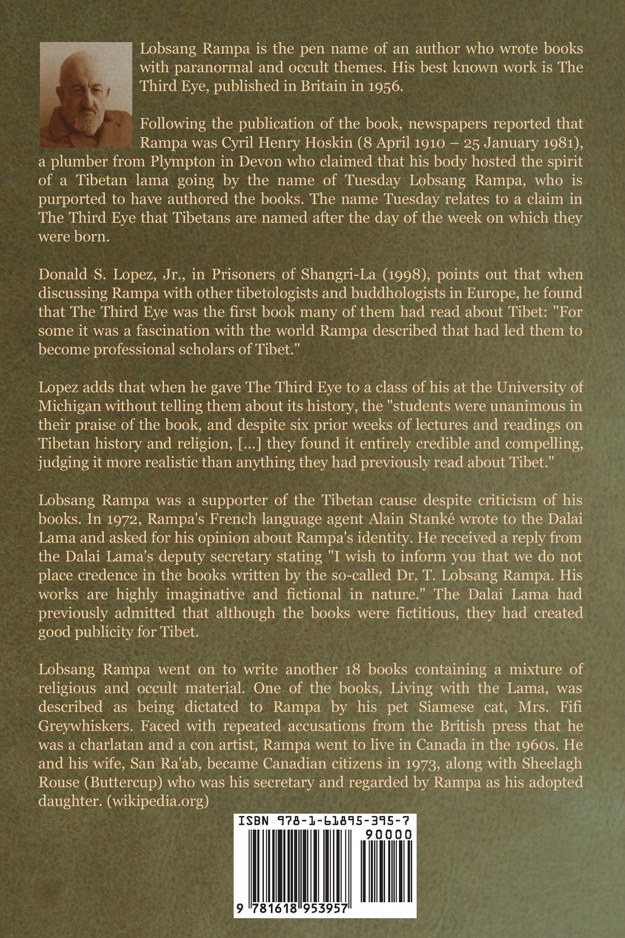 Rückseitencover The Rampa Story