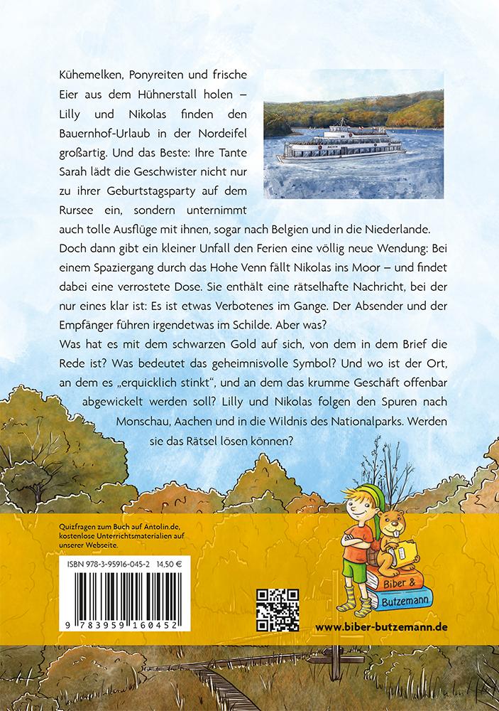 Rückseitencover Abenteuer zwischen Nordeifel und Aachen
