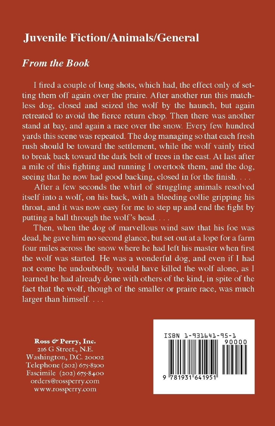 Rückseitencover Wild Animals I have known