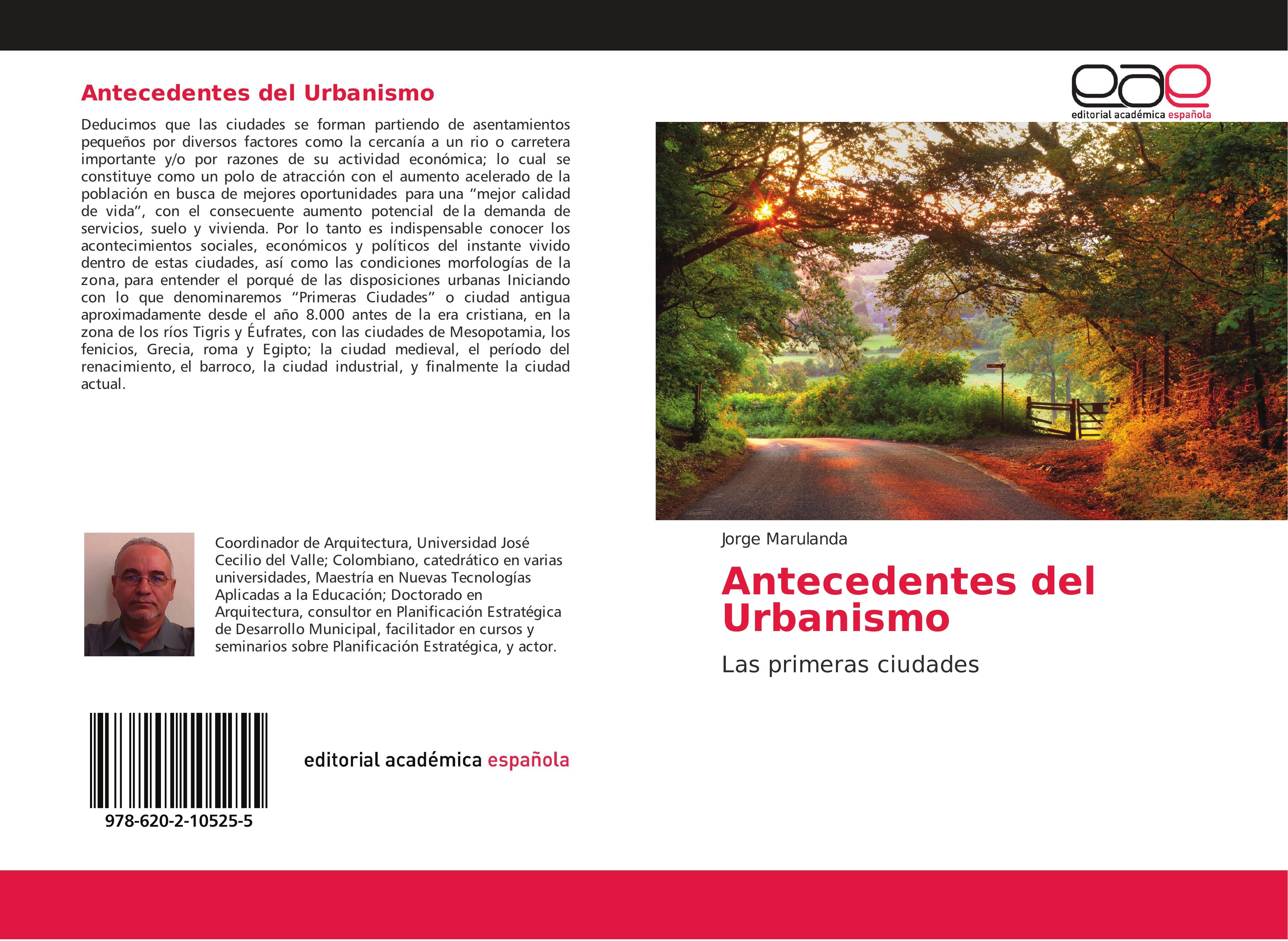 Vorderes Coverbild Antecedentes del Urbanismo