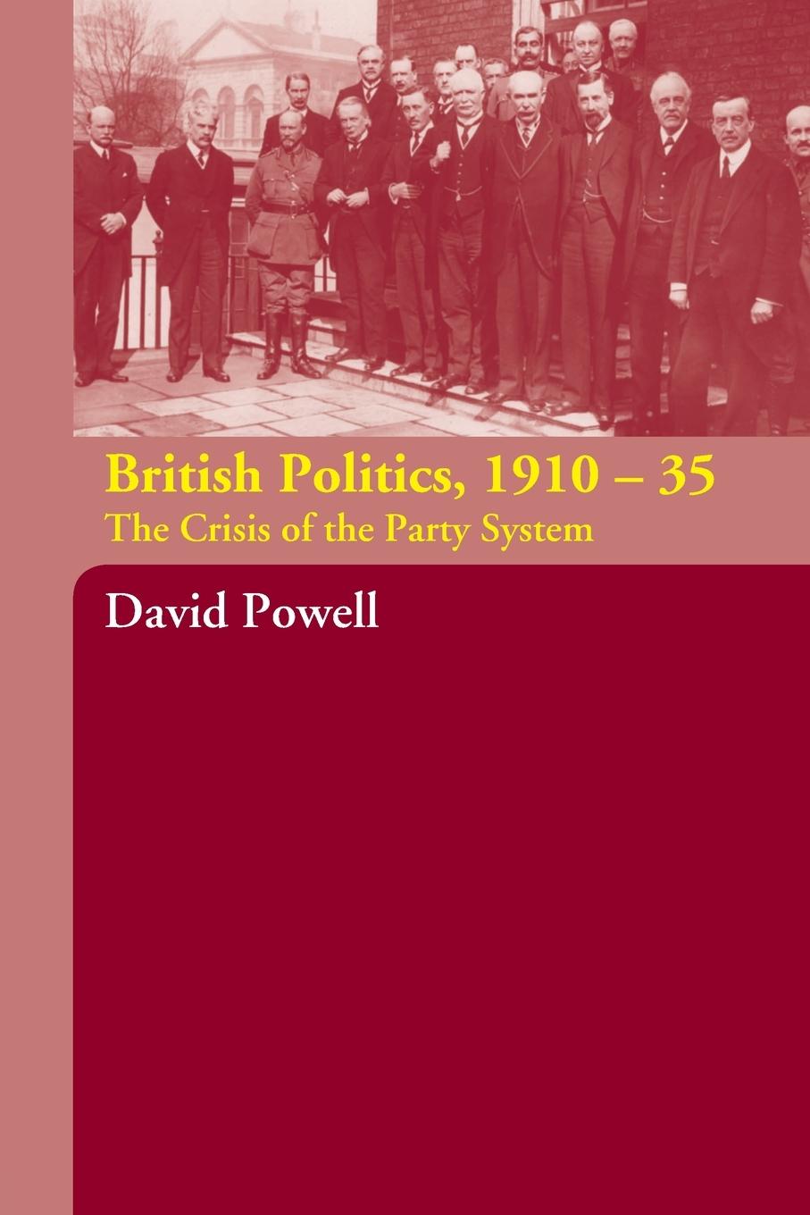 Vorderes Coverbild British Politics, 1910-1935