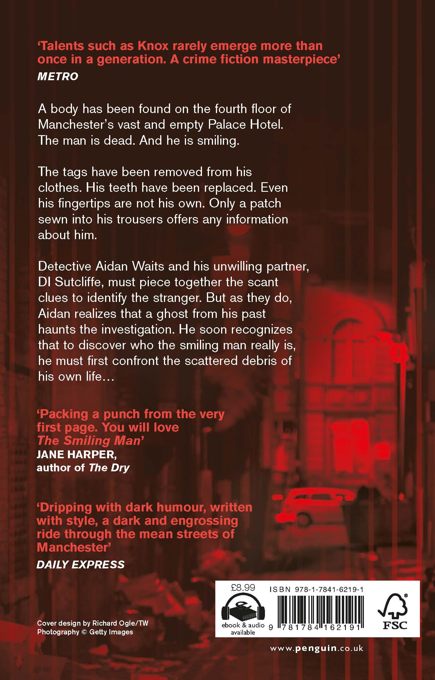 Rückseitencover The Smiling Man