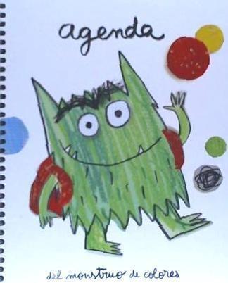 Vorderes Coverbild Agenda del Monstruo de Colores