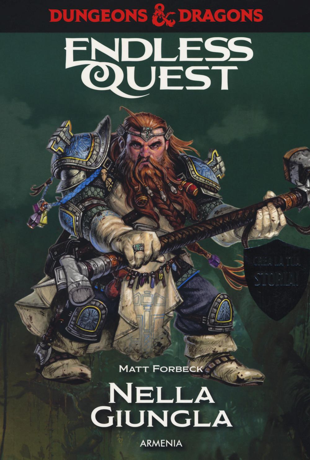 Vorderes Coverbild Nella giungla. Dungeons & Dragons. Endless quest