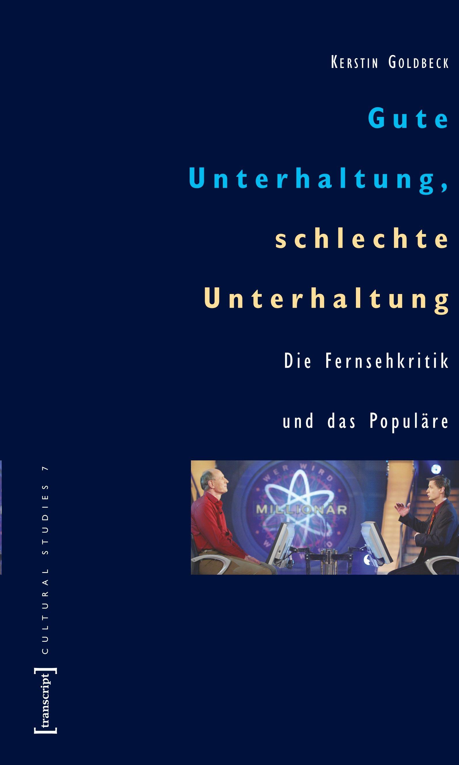 Vorderes Coverbild Gute Unterhaltung, schlechte Unterhaltung