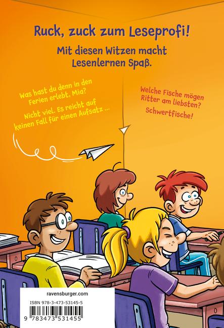Beispielinhalt (Bild) Die besten Witze für Erstleser