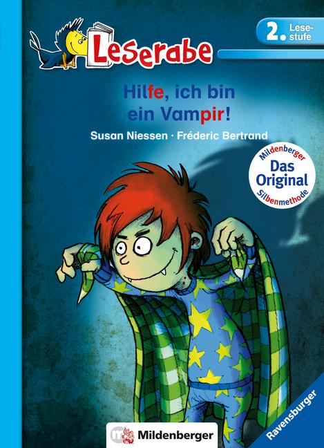 Vorderes Coverbild Hilfe, ich bin ein Vampir - Leserabe 2. Klasse - Erstlesebuch ab 7 Jahren