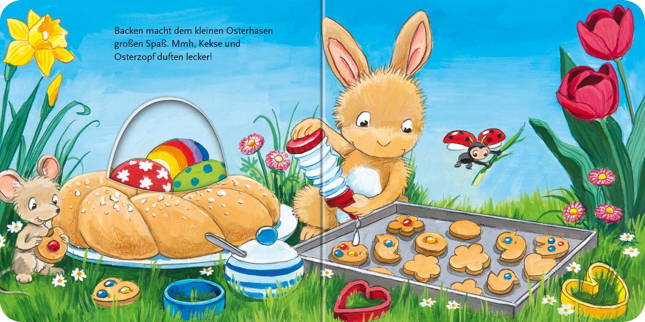 Beispielinhalt (Bild) Mein Gucklochbuch: Frohe Ostern