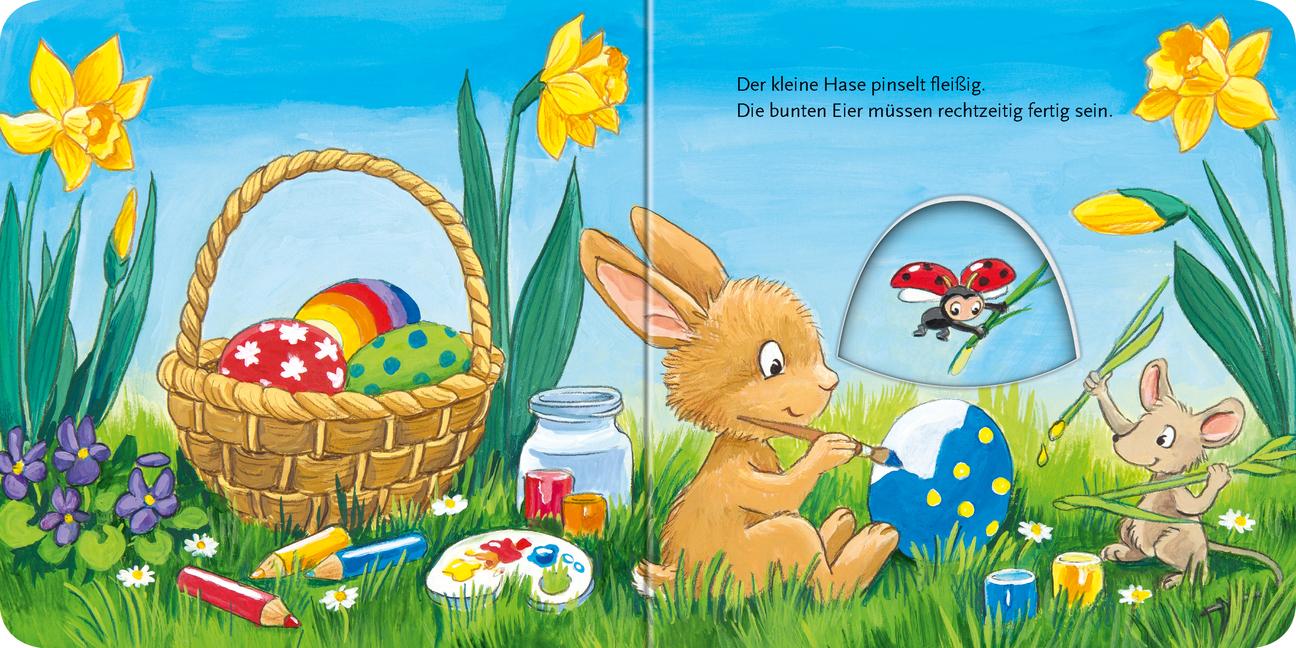 Beispielinhalt (Bild) Mein Gucklochbuch: Frohe Ostern