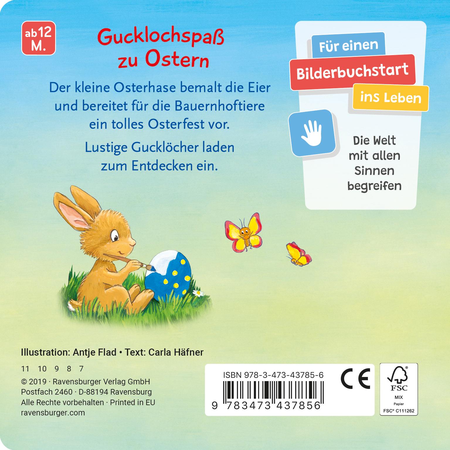 Rückseitencover Mein Gucklochbuch: Frohe Ostern