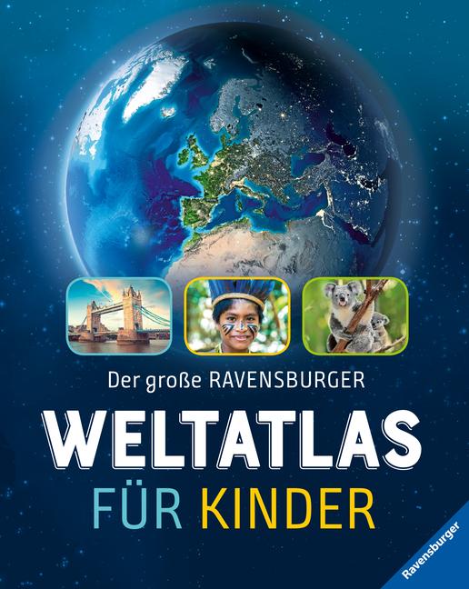 Vorderes Coverbild Der große Ravensburger Weltatlas für Kinder
