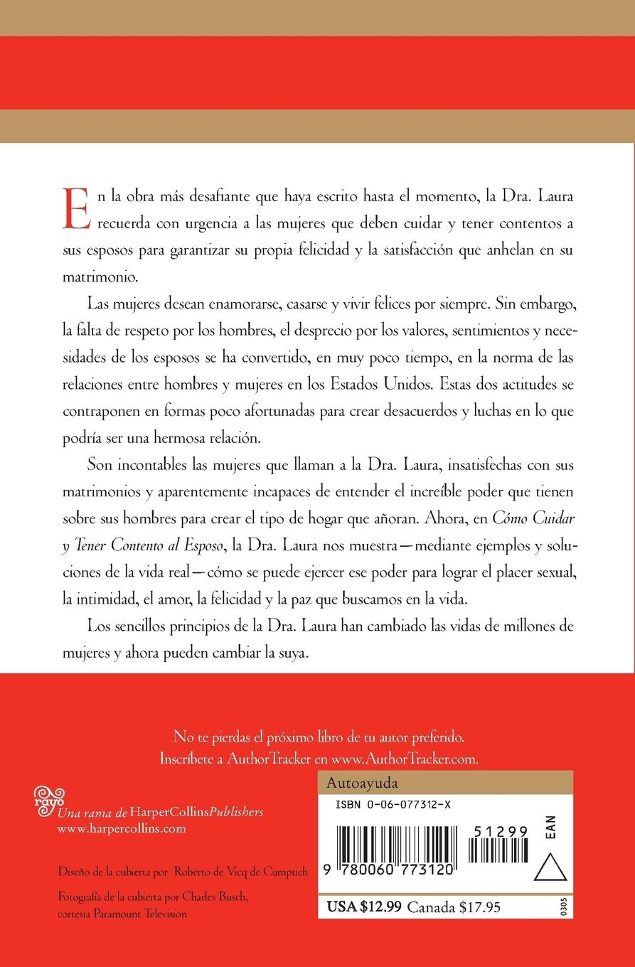 Rückseitencover Como Cuidar y Tener Contento al Esposo