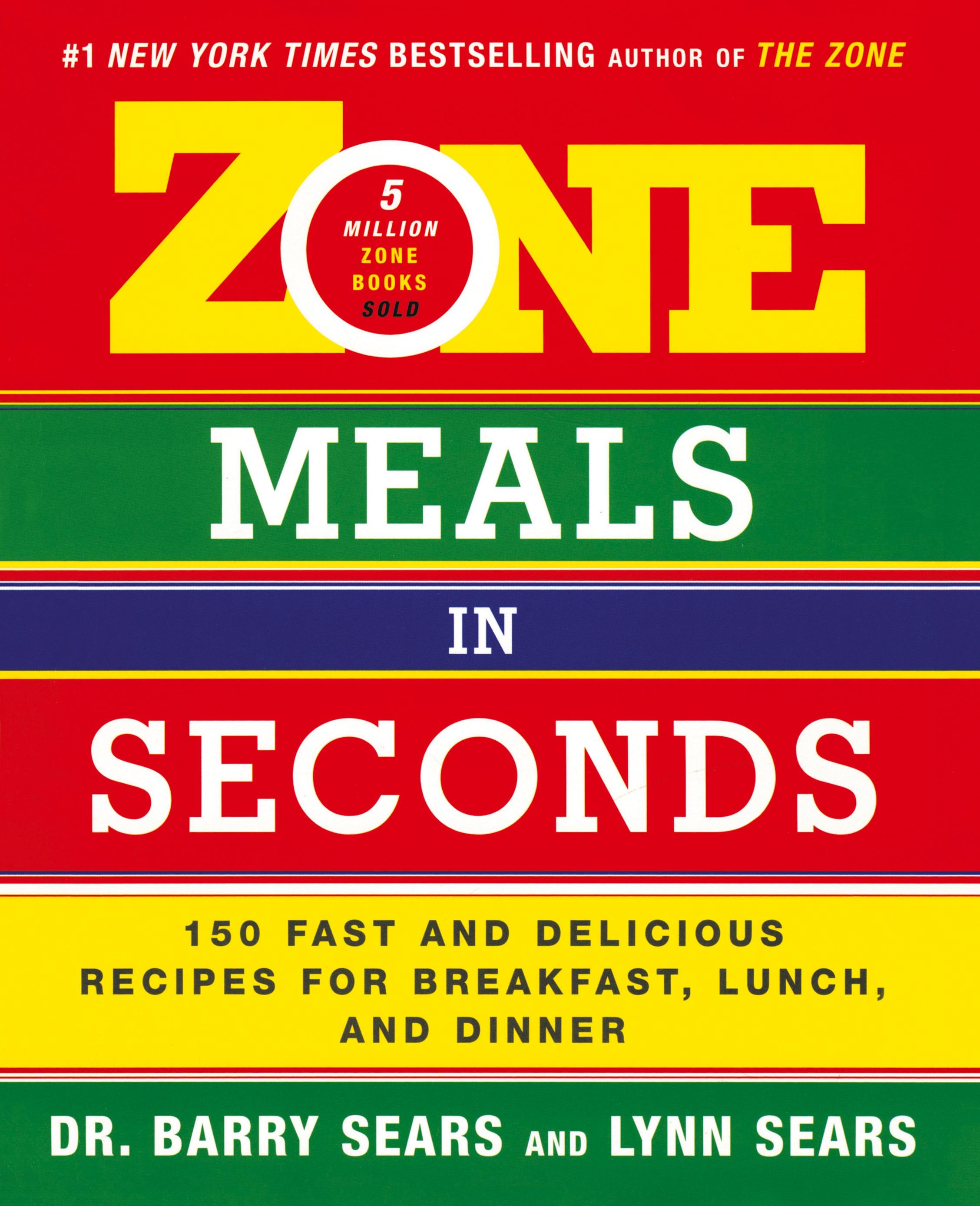 Vorderes Coverbild Zone Meals in Seconds