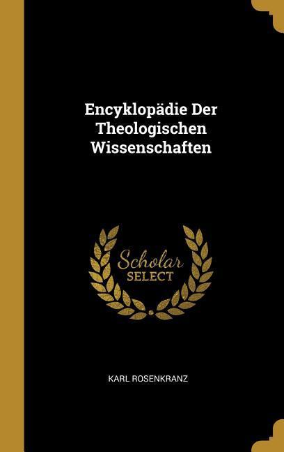 Vorderes Coverbild Encyklopädie Der Theologischen Wissenschaften