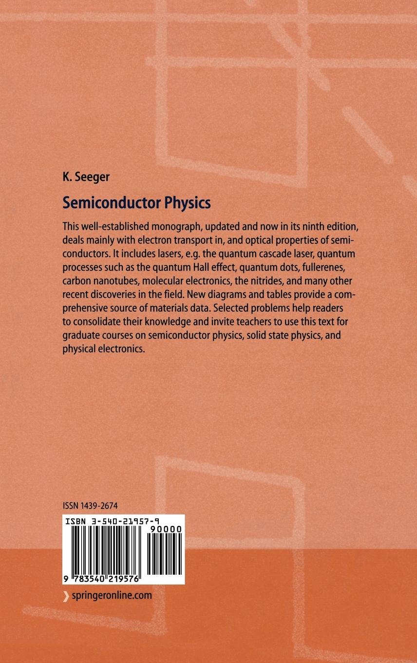 Rückseitencover Semiconductor Physics