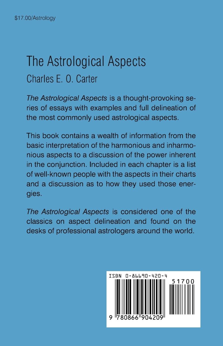 Rückseitencover The Astrological Aspects