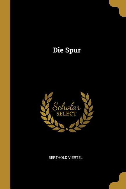 Vorderes Coverbild Die Spur